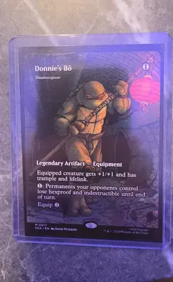 Donnie's Bo - Shadowspear (Borderless) Teenage Mutant Ninja Turtlesl Regular - Image 1