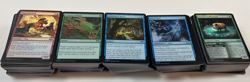 MTG Wilds of Eldraine Lot of Approx. 500 FOILS UC/Common/Basic Lands NM - Image 1