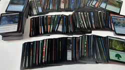MTG Wilds of Eldraine Lot of Approx. 500 FOILS UC/Common/Basic Lands NM - Image 2