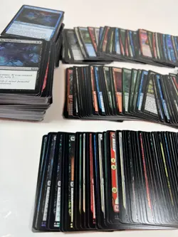 MTG Wilds of Eldraine Lot of Approx. 500 FOILS UC/Common/Basic Lands NM - Image 5