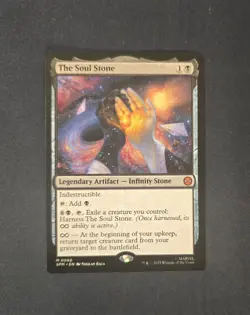 The Soul Stone 0066 MTG Magic The Gathering Marvel's Spider-Man *Mythic Rare* NM - Image 1