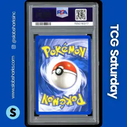 2006 POKEMON EX DRAGON FRONTIERS #101/101 MEW GOLD STAR HOLO PSA 8 - Image 2