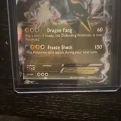 Pokemon TCG Black Kyurem GX & White Kyurem GX Holo Card Lot - 2 English Cards - Image 2