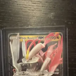 Pokemon TCG Black Kyurem GX & White Kyurem GX Holo Card Lot - 2 English Cards - Image 5