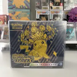 Pokemon TCG Scarlet & Violet SURGING SPARKS Elite Trainer Box FACTORY SEALED - Image 1