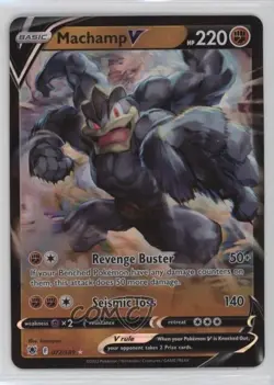 Machamp V Pokemon Sword & Shield Astral Radiance #072 - Image 1