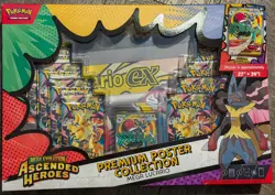 Pokemon Mega Evolution Ascended Heroes Premium Poster Collection - Mega Lucario - Image 1