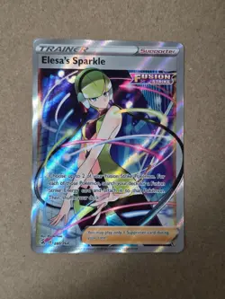 Elesa's Sparkle 260/264 Fusion Strike Full Art Holo Pokemon TCG - Image 1