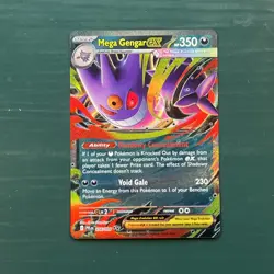 Mega Gengar EX 125/217 Mega Evolution Ascended Heroes Pokemon TCG NM English - Image 1