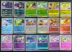Eeveelution Stamped Holo Pokemon Gem Pack Vol.2 CBB2C Eevee Umbreon Lot 18 NE40 - Image 1