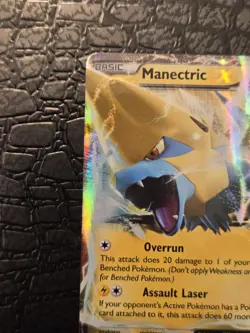 Manectric EX 23/119 Pokemon TCG XY Phantom Forces World Championships Rare LP+ - Image 4