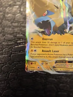 Manectric EX 23/119 Pokemon TCG XY Phantom Forces World Championships Rare LP+ - Image 5