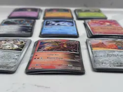 Pokemon TCG Surging Sparks Holo/Rev Holo Lot 88 Total Cards - Image 2