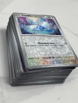 Pokemon TCG Surging Sparks Holo/Rev Holo Lot 88 Total Cards - Image 5