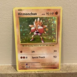 Hitmonchan - 2016 Pokemon XY Evolutions Holo Rare #62/108 - LP - Image 1