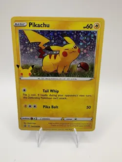 Cereal Foil Pikachu SWSH039 - Holo - English - General Mills Pokemon Promo 25th - Image 1