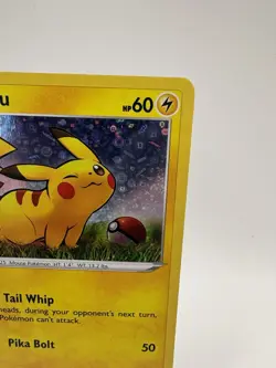 Cereal Foil Pikachu SWSH039 - Holo - English - General Mills Pokemon Promo 25th - Image 3