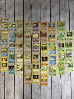 Vintage Lot Of 1990/2000s Pokemon Trading Cards ￼Huge Lot 57 Cards - Image 1