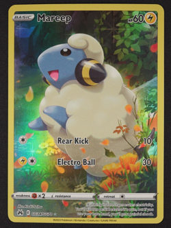 2023 Mareep GG34/GG70 SWSH Crown Zenith Full Art Pokemon TCG Trading Card Game - Image 1