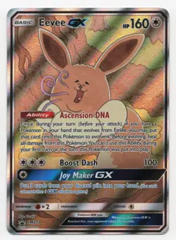 Pokemon TCG Sun & Moon Eevee GX SM233 Full Art Holo Rare Black Star Promo - Image 1