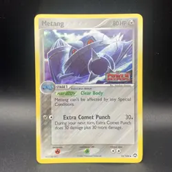 Pokemon TCG: Metang #35/108 Ex Power Keepers 2007 Reverse Holo Stamped, NM - Image 1