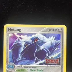 Pokemon TCG: Metang #35/108 Ex Power Keepers 2007 Reverse Holo Stamped, NM - Image 2