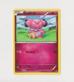 Snubbull 22/39 Pokemon TCG XY Kalos Starter Set (2013) - Image 1