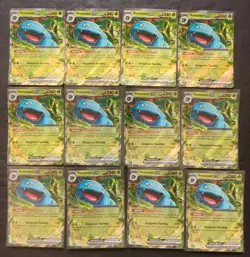 12 Lot Pokemon TCG EN.MEW EN 003/165 Venusaur. ex Holo SE58 - Image 1