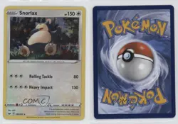 Snorlax (Blister Cosmos Holo) Holo Pokemon Sword & Shield #140 - Image 3