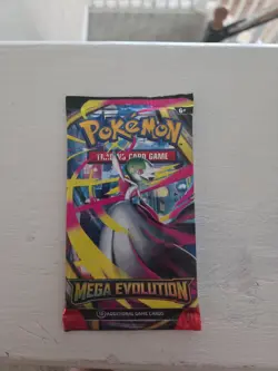 Pokemon TCG Mega Evolutions Evolution Base Booster Pack X1 PACK - Image 1