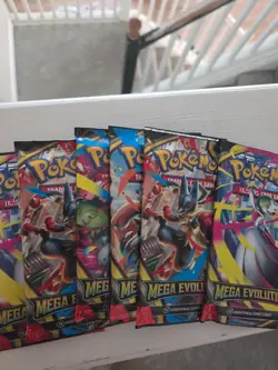 Pokemon TCG Mega Evolutions Evolution Base Booster Pack X1 PACK - Image 3