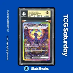 2024 POKEMON TERASTAL FEST JP #217/187 UMBREON EX SPECIAL ART RARE BGS 10 - Image 1
