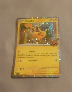 Pikachu Slight Ink Smudge Error COSMOS HOLO 018/091 Pokemon TCG NM Mint Rare - Image 5