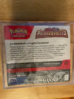 Pokemon TCG: Scarlet & Violet Paldea Evolved Factory Sealed Booster Box w/ case - Image 2
