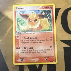 Flareon 2/17 Holo - 2006 Pokemon Pop Series 3 LP+ - Image 1