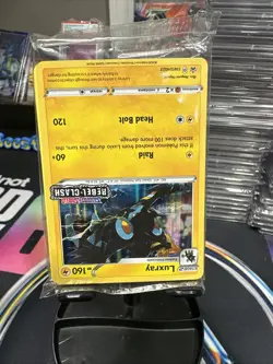 Pokemon SEALED Luxray SWSH023 SWSH Rebel Clash Prerelease Promo Holofoil Pack - Image 2