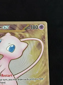 Mew ex - (151 Metal Card) 205/165 Scarlet & Violet 151 Promo Pokemon TCG - NM - Image 2