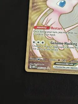 Mew ex - (151 Metal Card) 205/165 Scarlet & Violet 151 Promo Pokemon TCG - NM - Image 4