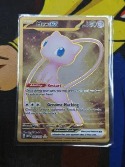 Pokemon Mew ex 205/165 Sv: Scarlet & Violet 151 Metal Card - Image 1