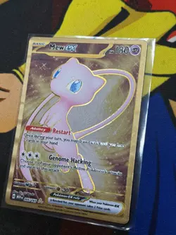 Pokemon Mew ex 205/165 Sv: Scarlet & Violet 151 Metal Card - Image 3
