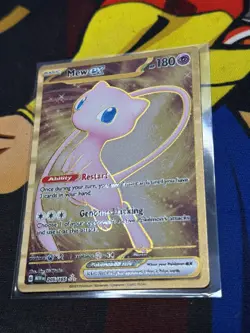 Pokemon Mew ex 205/165 Sv: Scarlet & Violet 151 Metal Card - Image 5