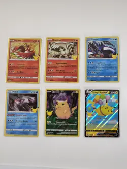 Pokemon Celebrations 25th Anniversary Complete MAIN Master Set, 25 Cards - READ - Image 2