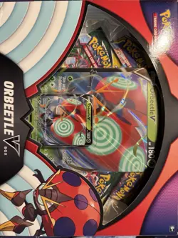 Pokemon TCG 2x Evolving Skies & 1x Cosmic Eclipse Packs - Orbeetle V Box - Image 1