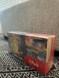 Pokemon TCG Surging Sparks ETB + Booster Bundle Costco 2-pack Sealed New - Image 4