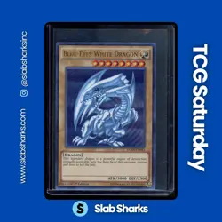 2017 YU-GI-OH! DUELIST SAGA ENGLISH 1ST ED. #DUSA-EN043 BLUE-EYES WHITE DRAGON - Image 1