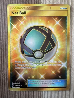 Net Ball 234/214 Sm-Lost Thunder Holo Secret Rare Pokemon TCG - LP - Image 1