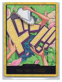 Premium Booster -The Best- Vol. 2 DON!! Card (Robin) (Gold) - Image 1