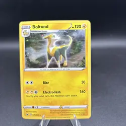 Boltund 076/202-Pokemon TCG-Cosmos Holo Rare-Sword & Shield-NM - Image 1