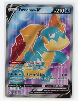 Pokemon TCG - Drednaw V 69/73 - Champions Path - Full Art - Image 1