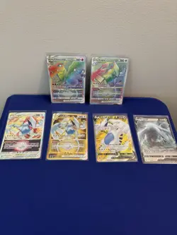 Lugia Lot Plus Rainbow Charizard, English Pokemon Cards - Image 1